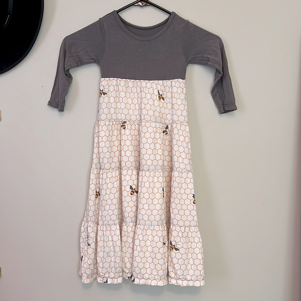 Kickee Pants Bees dress • EUC • size 2